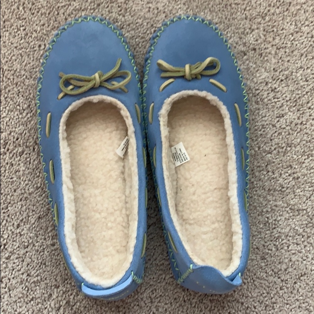 Blue LL Bean Slippers - make me an offer (:
